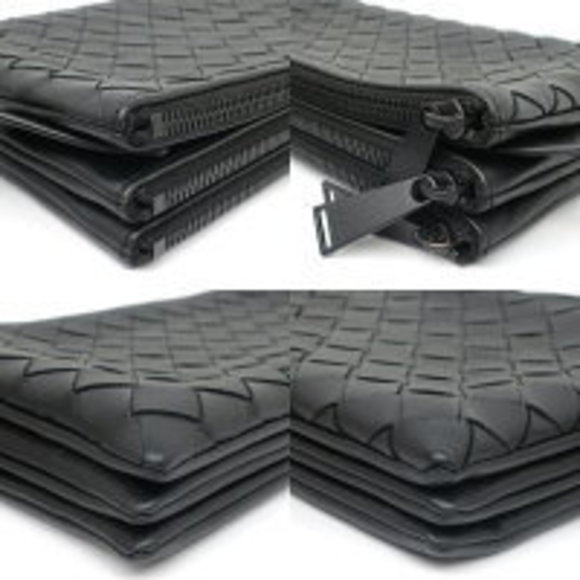 Bottega Veneta Mini Triple Shoulder Bag  - Black - Picture 8 of 9